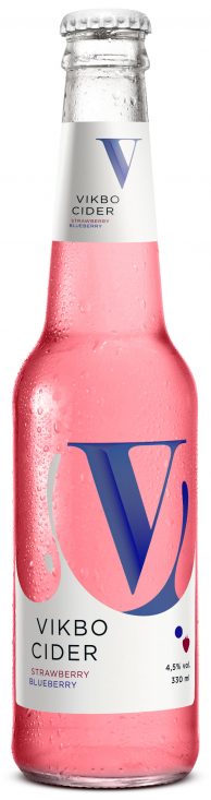 Vikbo Cider Blueberry Strawberry